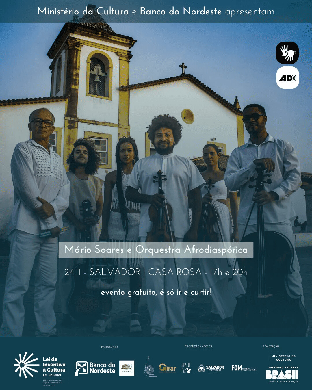 Mário Soares e Orquestra Afrodiaspórica