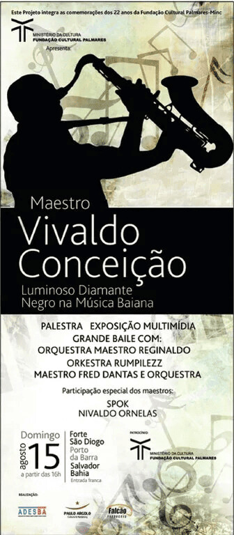 Vivaldo Conceição: Luminoso Diamante Negro